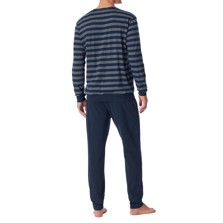 Uncover by Schiesser Pigiama Basic a Righe  