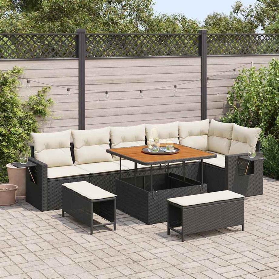 VidaXL Arredamento da Giardino Polyrattan  