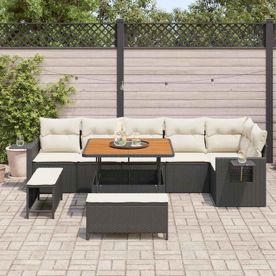 VidaXL Arredamento da Giardino Polyrattan  
