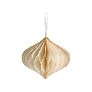 Beliani Weihnachtsbaumschmuck 20er Set aus Papier Klassisch JOLSTRA  