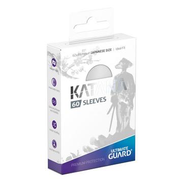 Sleeves - 60 pieces Box - Katana - Small - White