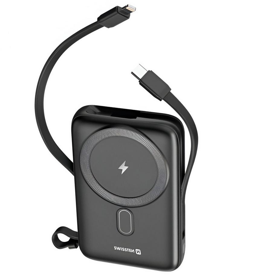 SWISSTEN  Powerbank MagSafe 10000mAh Swissten Noir 