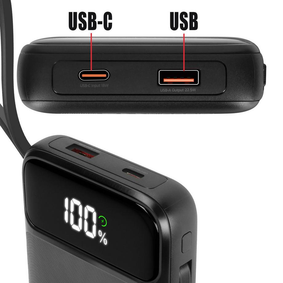 SWISSTEN  Powerbank MagSafe 10000mAh Swissten Noir 