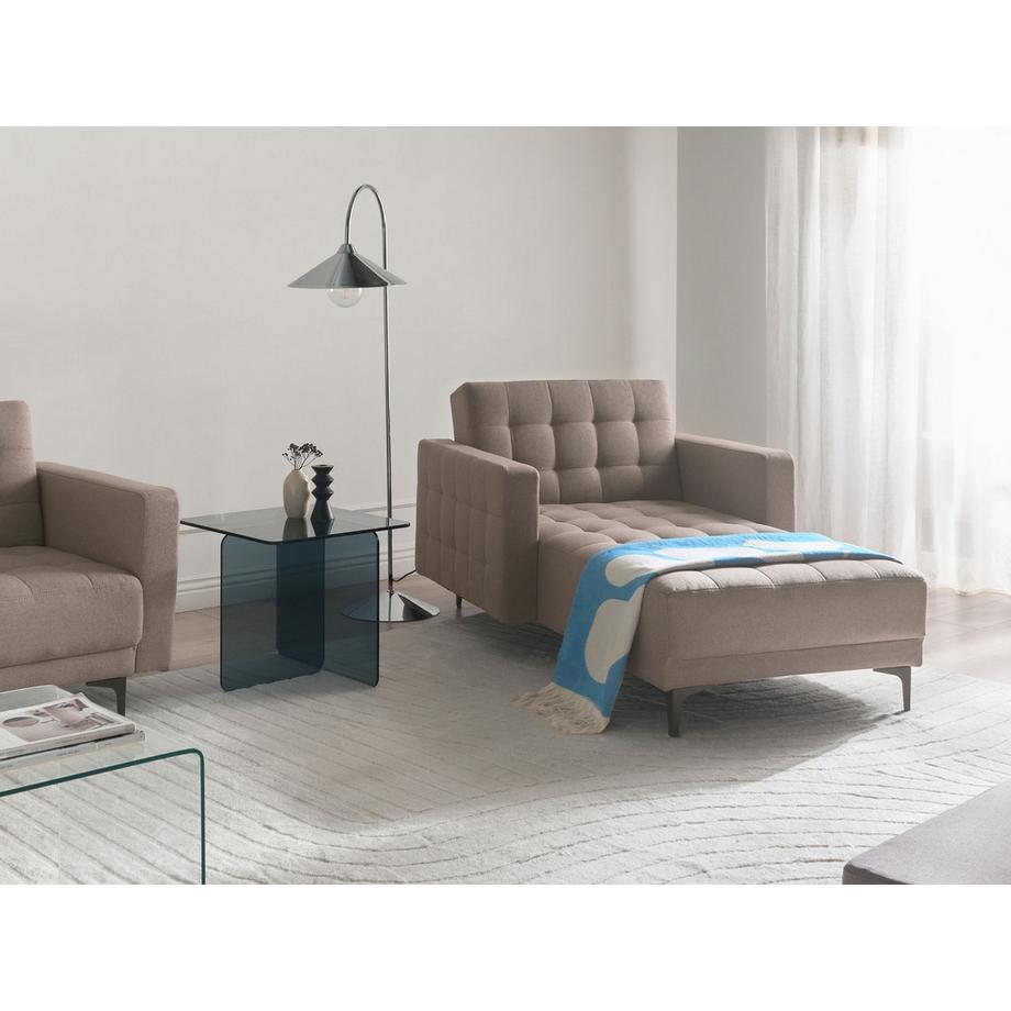 Beliani Chaiselongue aus Stoff  ABERDEEN  