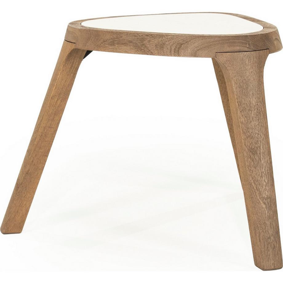 mutoni Table d'appoint Fred Marbre 38x45  
