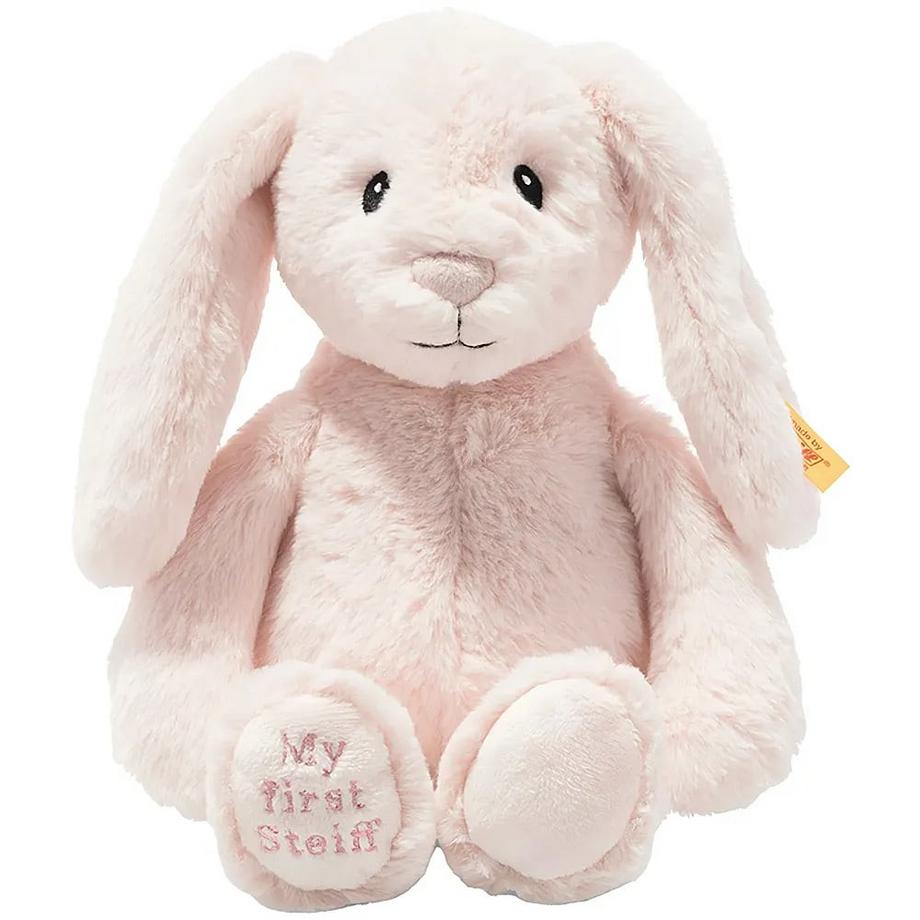 Steiff  Soft Cuddly Friends My first Steiff Hoppie Hase Rosa (26cm) 