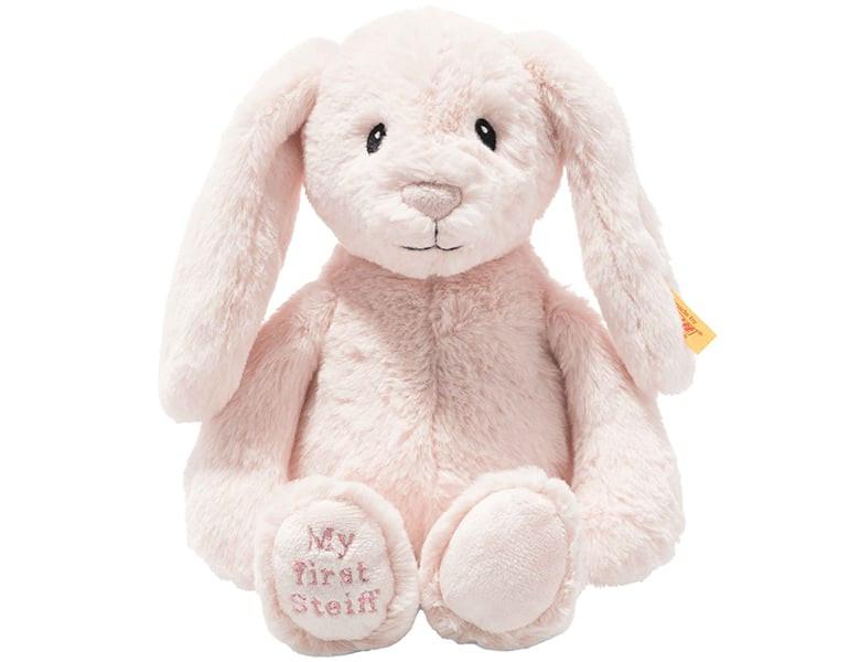 Steiff  Soft Cuddly Friends My first Steiff Hoppie Hase Rosa (26cm) 