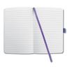 Sigel Carnet de notes Jolie - Violet Happiness - ligné - environ A5 - violet - hardcover - certification FSC  