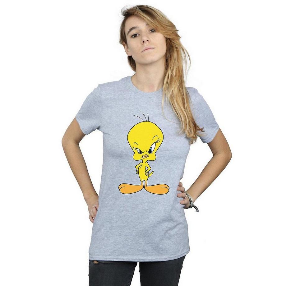 LOONEY TUNES Tweety Bird Angry T-Shirt Manches Courtes  