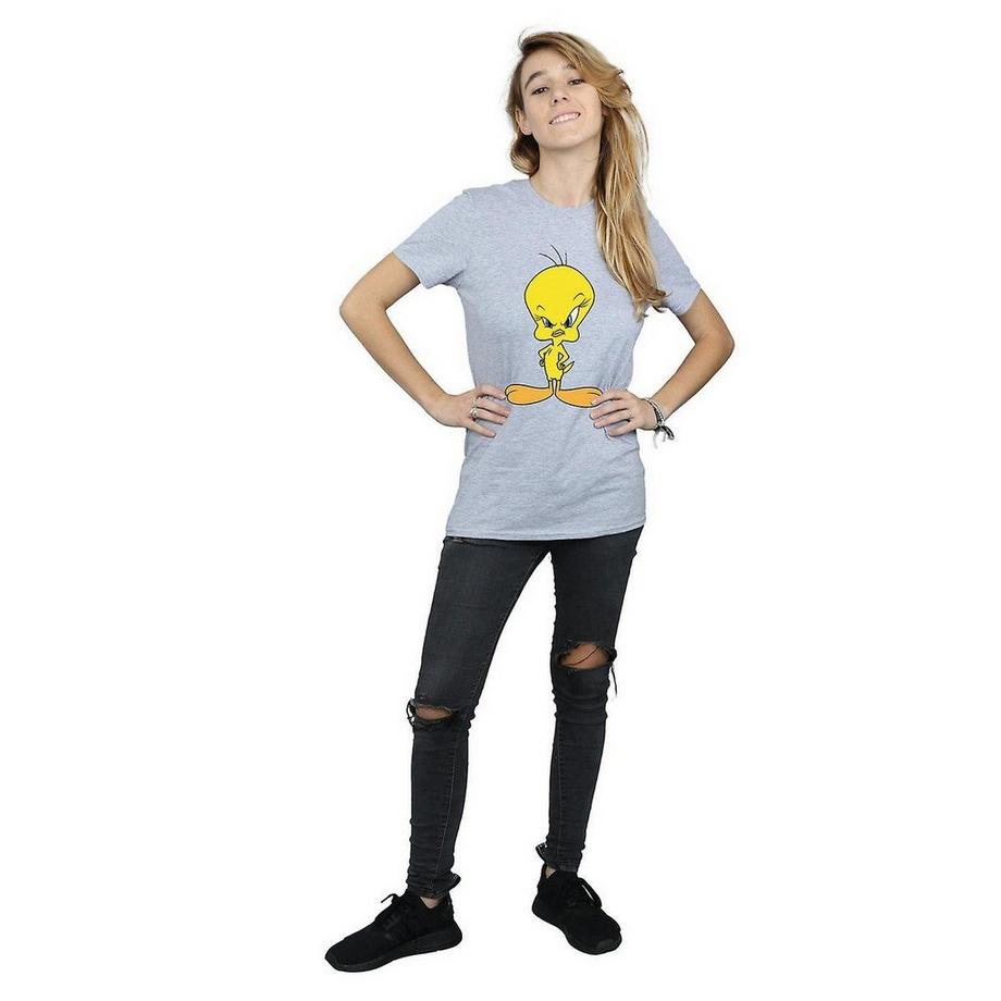 LOONEY TUNES Tweety Bird Angry T-Shirt Manches Courtes  