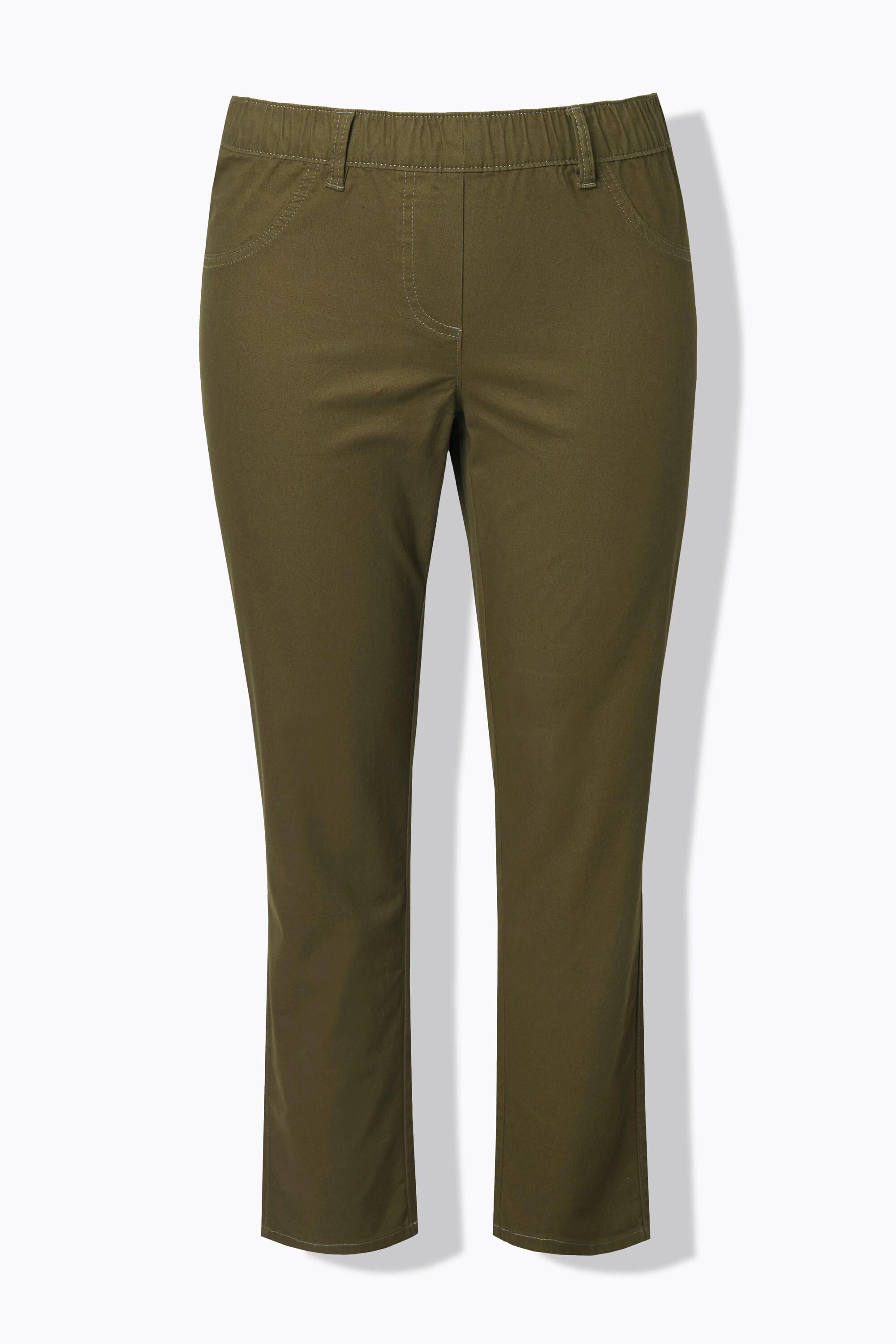 Ulla Popken Jeggings Vita Elastica Gamba Stretta  