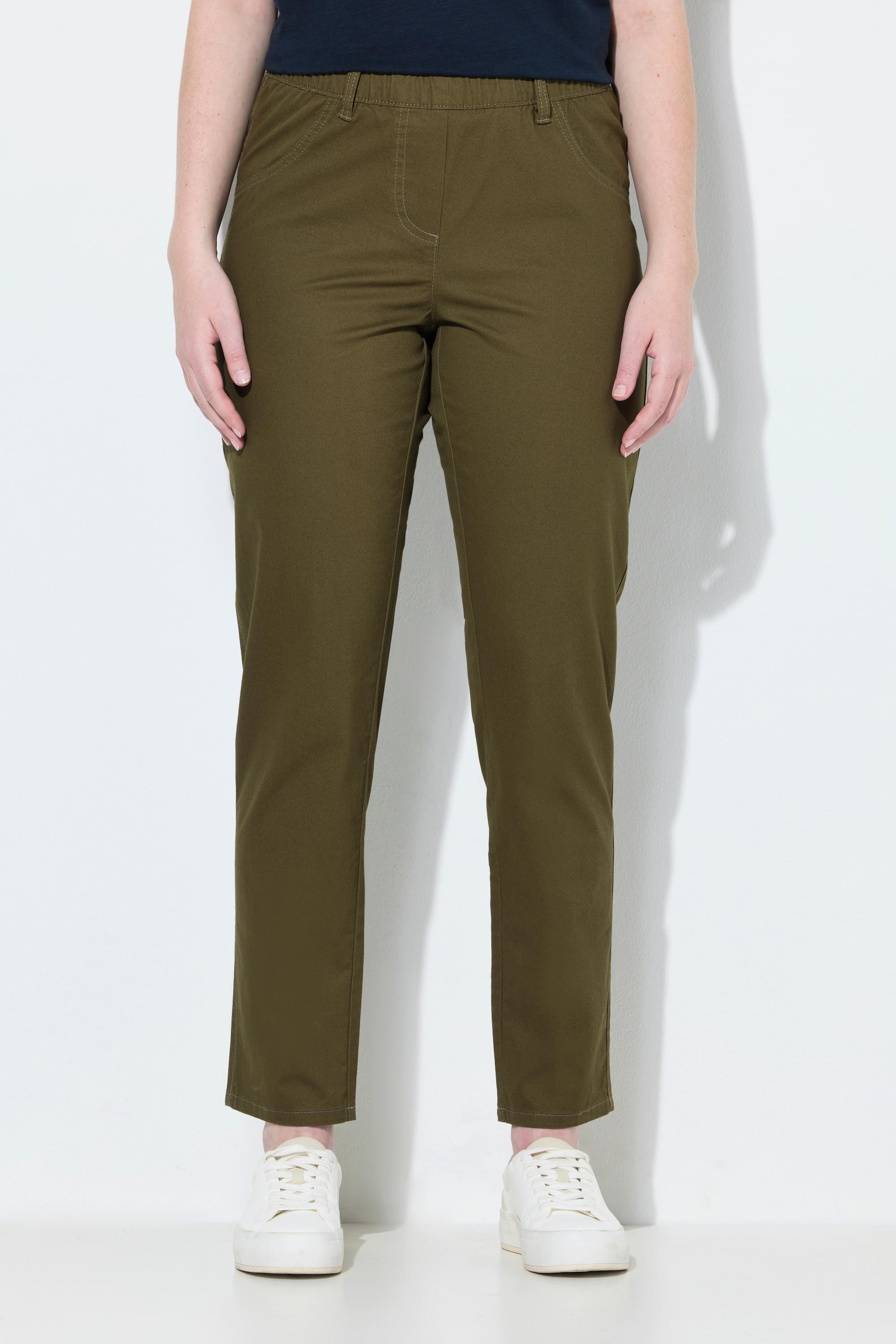 Ulla Popken Jeggings Vita Elastica Gamba Stretta  