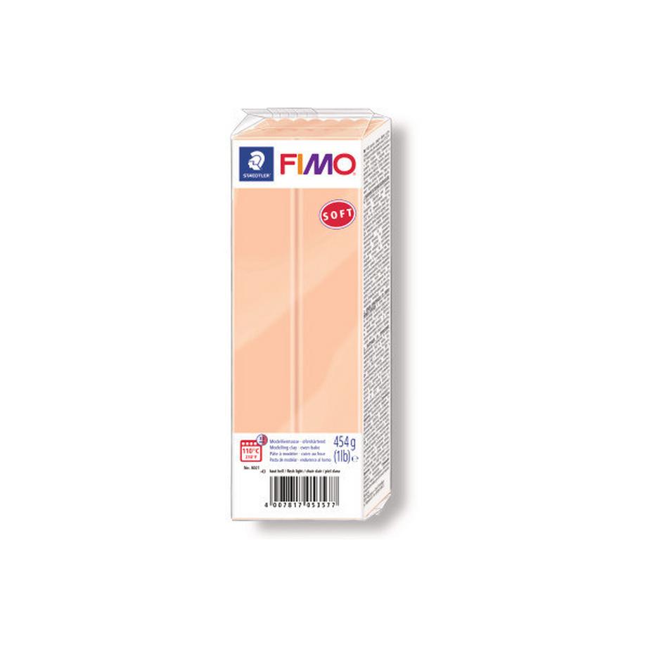 STAEDTLER  FIMO Modelliermasse soft 8021-43 hautfarbe, hell 454g 