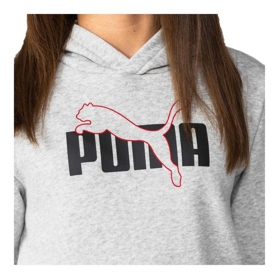 PUMA  Felpa Con Cappuccio Fleece Spazzolato 