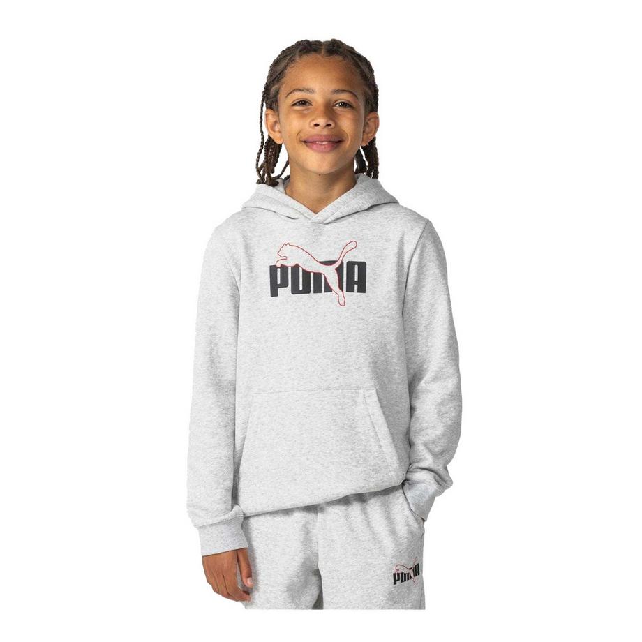 Felpa Con Cappuccio Fleece Spazzolato