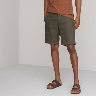 La Redoute Collections Bermuda Leinen Shorts  