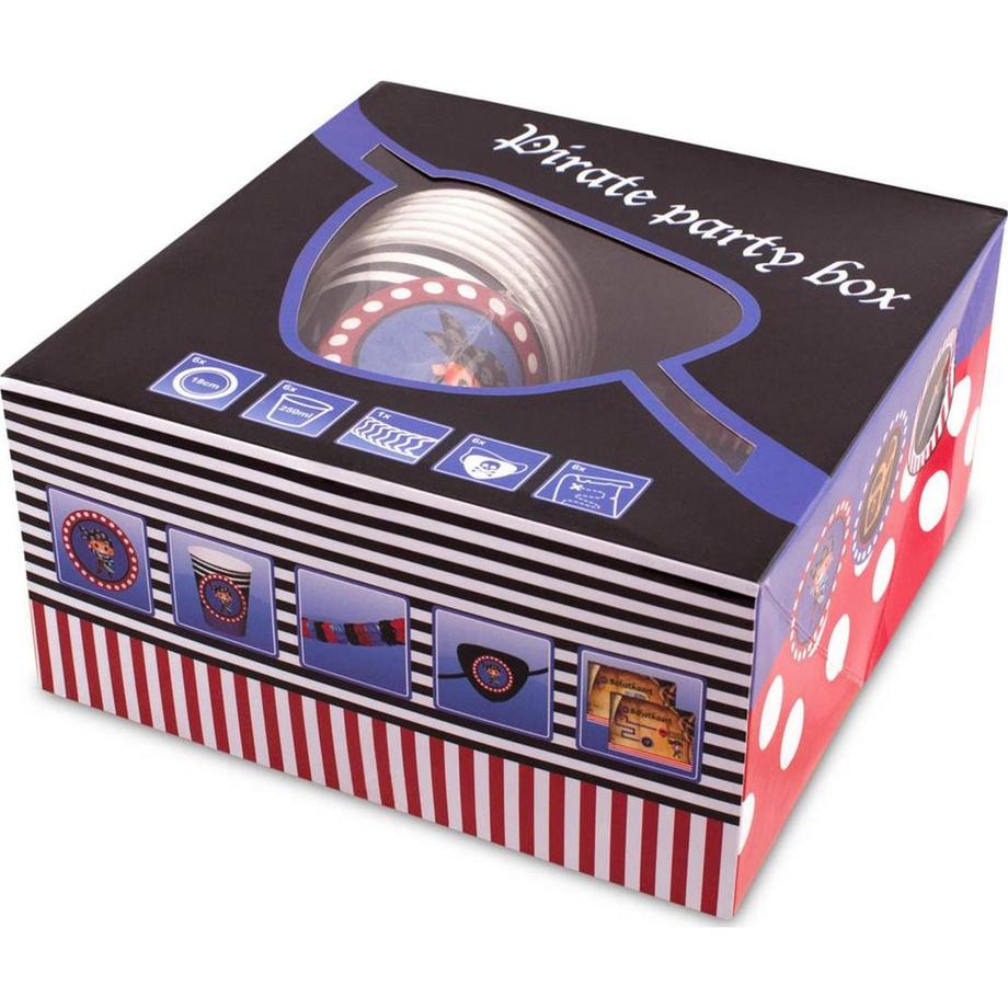 FOLAT  Partyset Pirat 5-teilig 