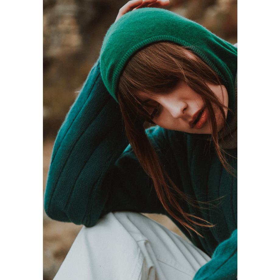 Studio Cashmere8 Cagoule Cachemire  