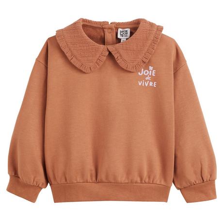 La Redoute Collections  Sweatshirt mit Bubikragen 