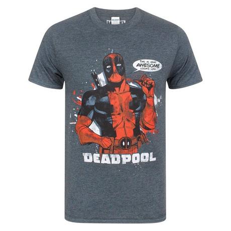 Deadpool  Tshirt THIS IS WHAT AWESOME LOOKS LIKE 