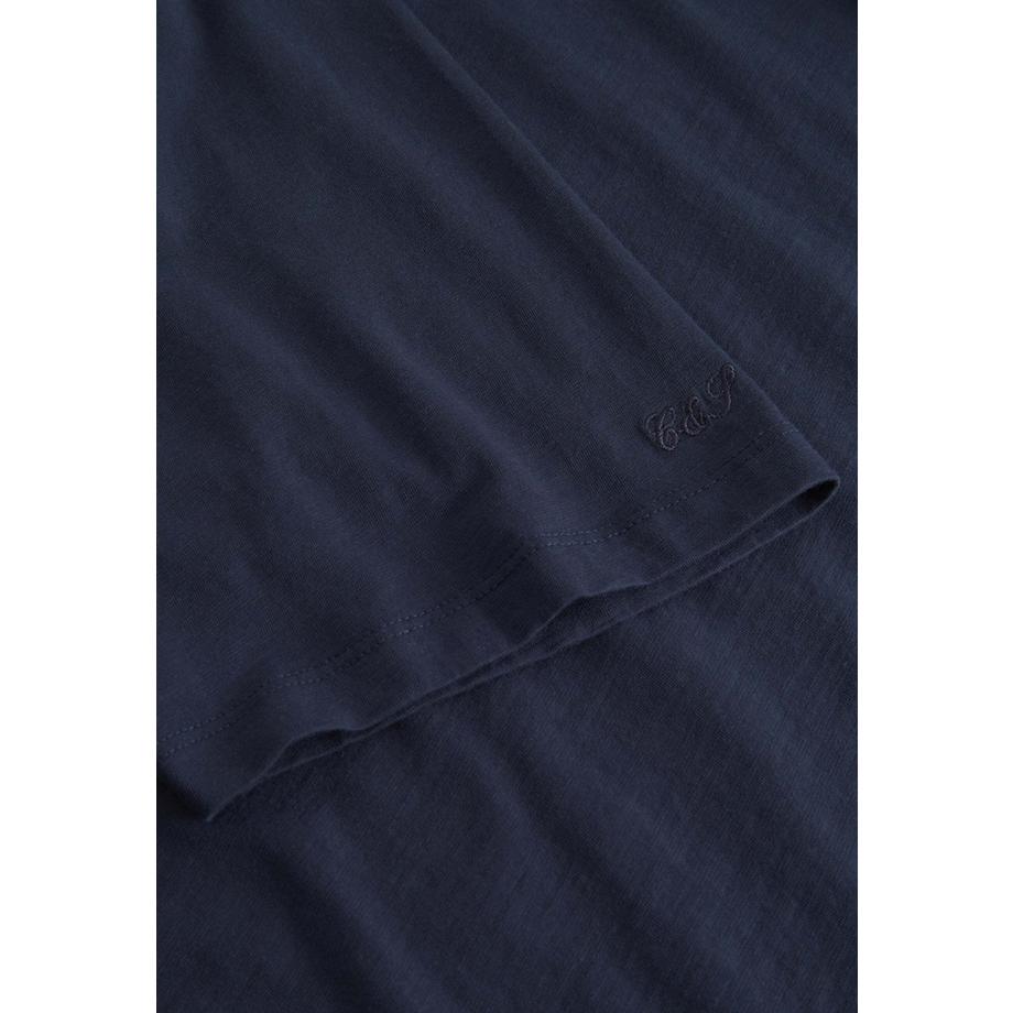 Colours & Sons T-Shirt Slub con Taschino sul Petto  