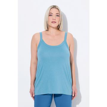 Top smanicato con modal, scollo rotondo e spalline sottili