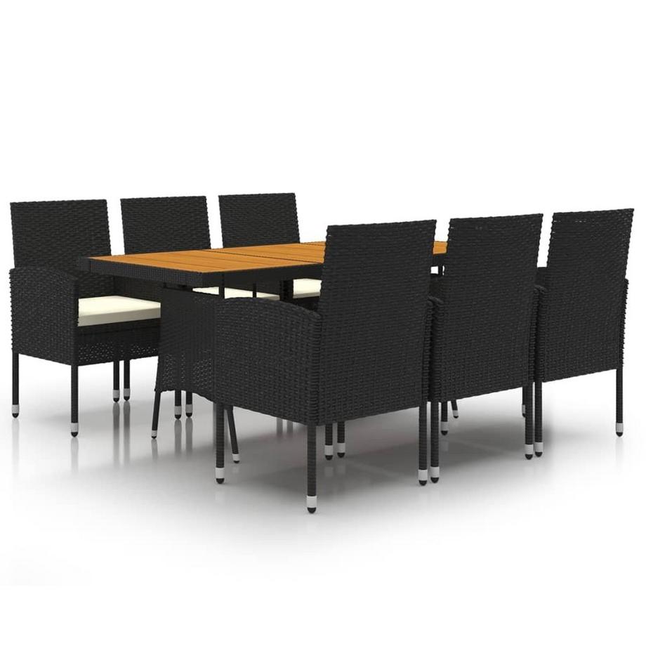 Garten essgruppe poly-rattan