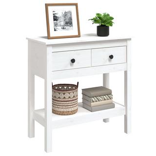 VidaXL Table console bois de pin  