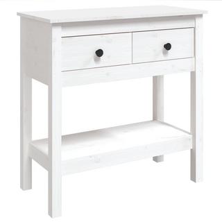 VidaXL Table console bois de pin  