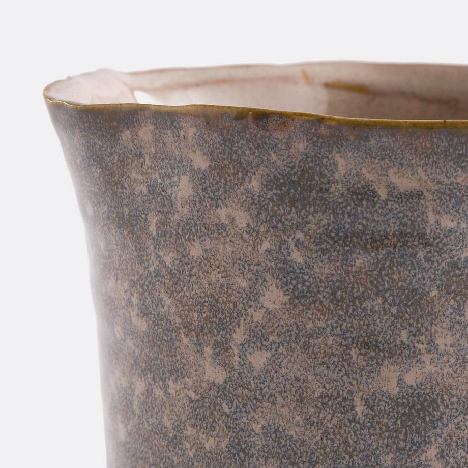 La Redoute Intérieurs Lot de 2 cache-pots céramique Ø13 et 17 cm  