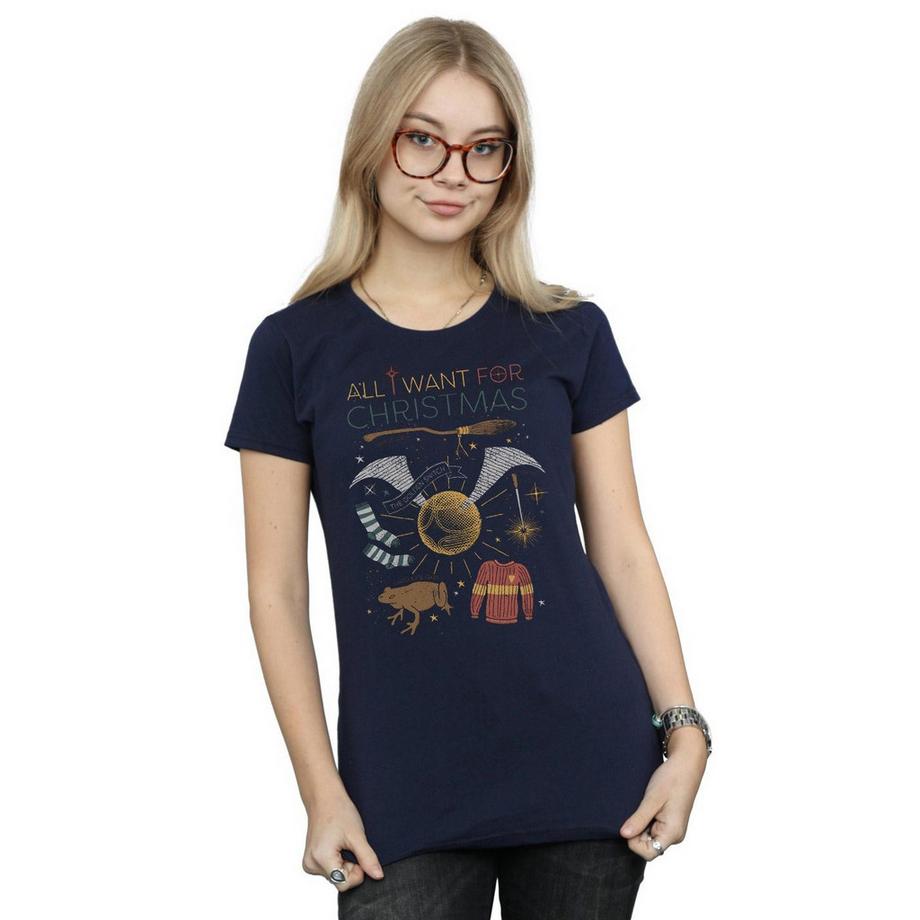 Harry Potter All I Want For Christmas T-Shirt  
