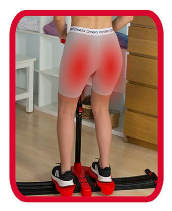 GYMFORM  Leg Fitness-Entraîneur du plancher pelvien - entraîneur des jambes pour le ventre, les jambes et les fesses pliable 