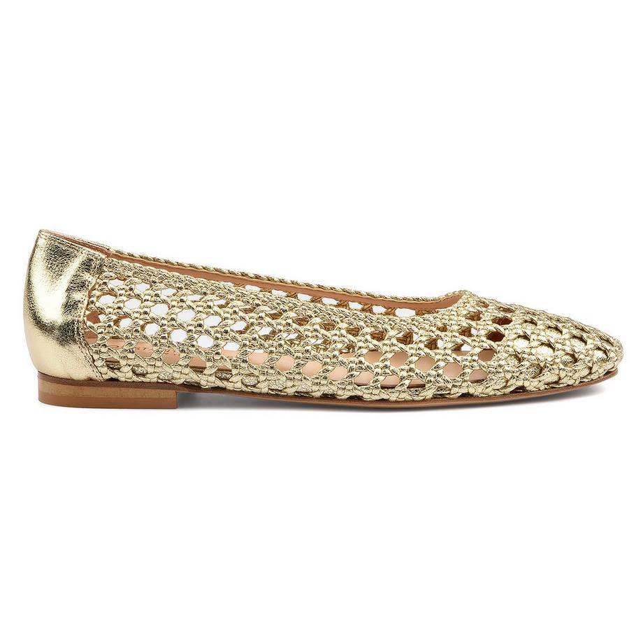 Konstantin Starke Oro Gewebte Ballerinas  