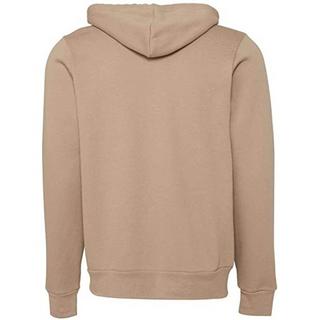 Bella + Canvas  Kapuzenpullover, Durchgehender Reißverschluss 