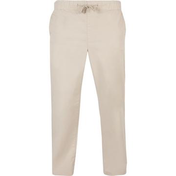 pantaloni con spacco a gamba dritta