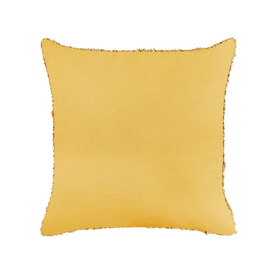 Beliani Lot de 2 coussins décoratifs en Coton Boho RHOEO  