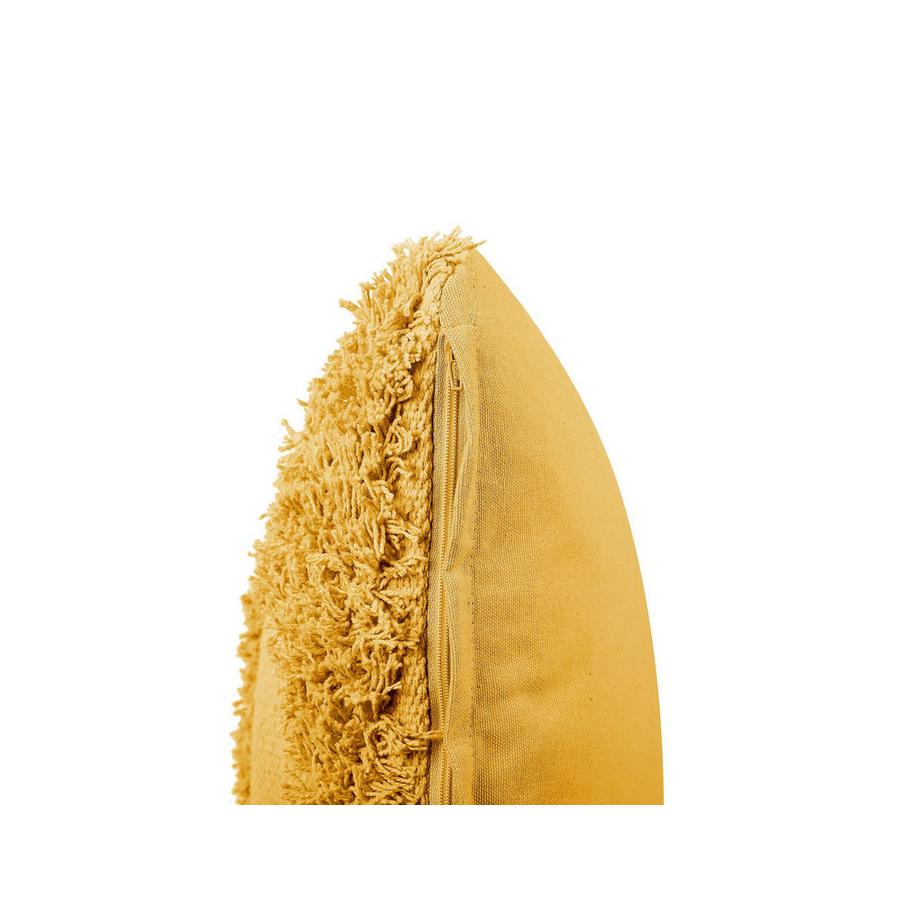 Beliani Lot de 2 coussins décoratifs en Coton Boho RHOEO  