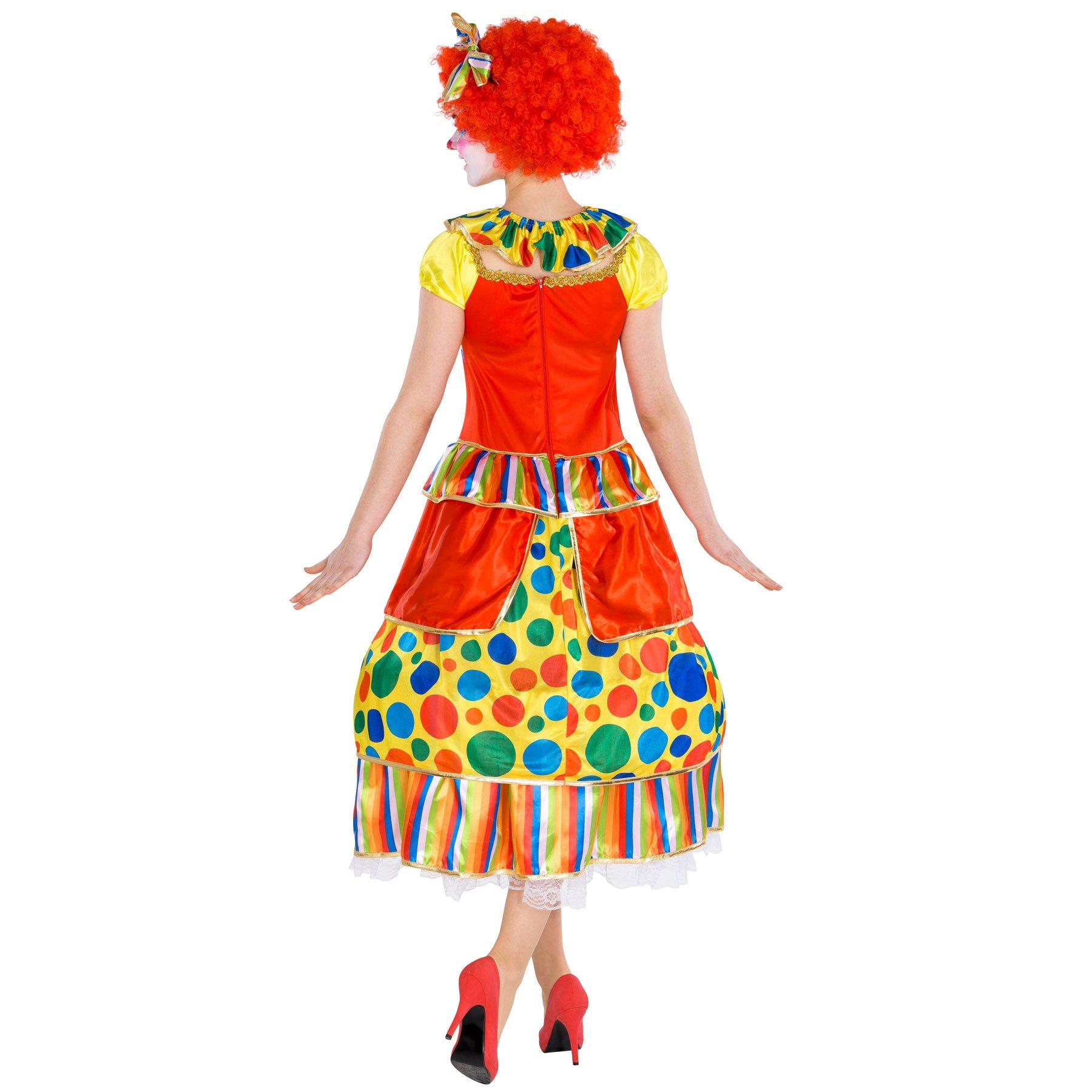 Tectake  Costume pour femme Clown Fridoline 