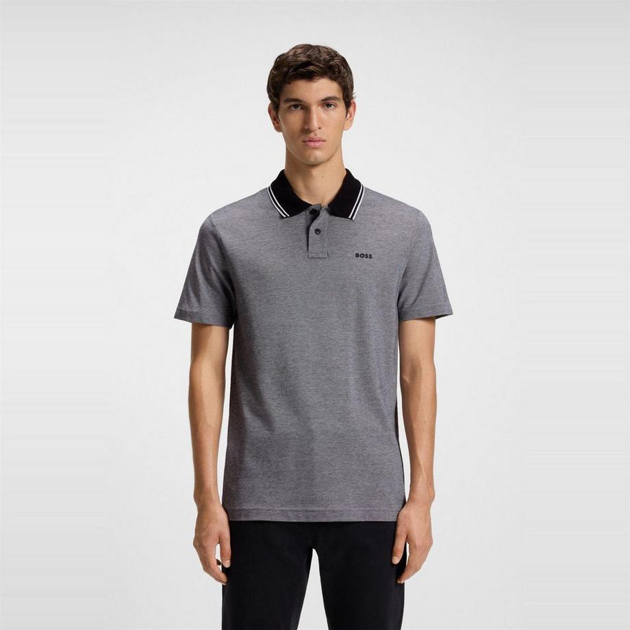 BOSS  Polo Manches Courtes Peoxfordnew 