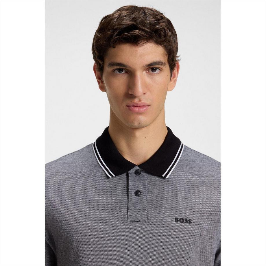 BOSS  Polo Manches Courtes Peoxfordnew 