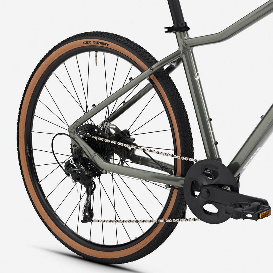 ROCKRIDER  Hybridbike Trekkingrad hoher Einstieg Aluminium 