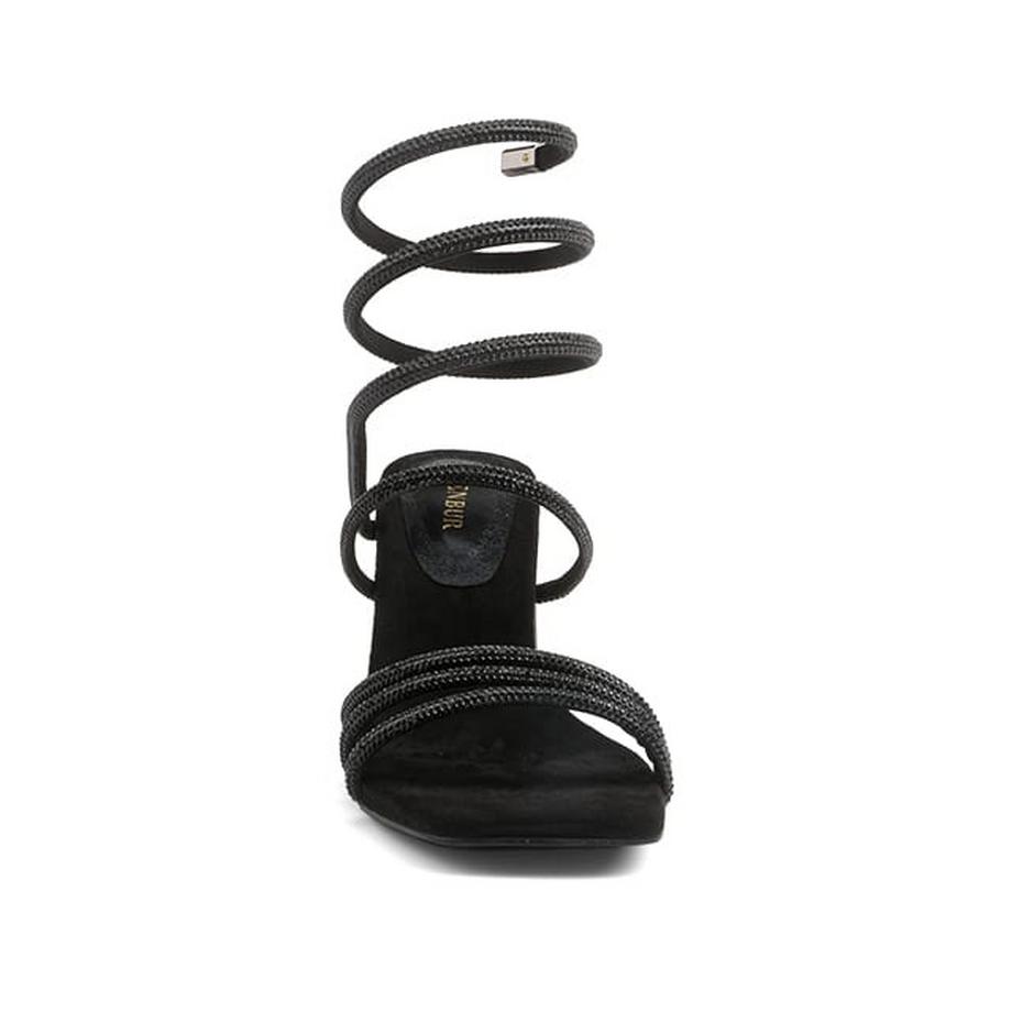 MENBUR Lepus Sandali con Tacco Largo  