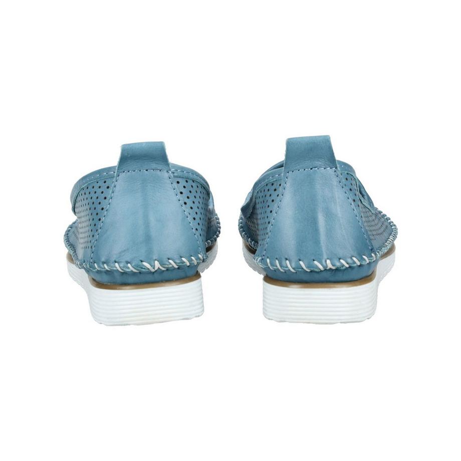 Andrea Conti Ballerines perforées avec bordure cousue  