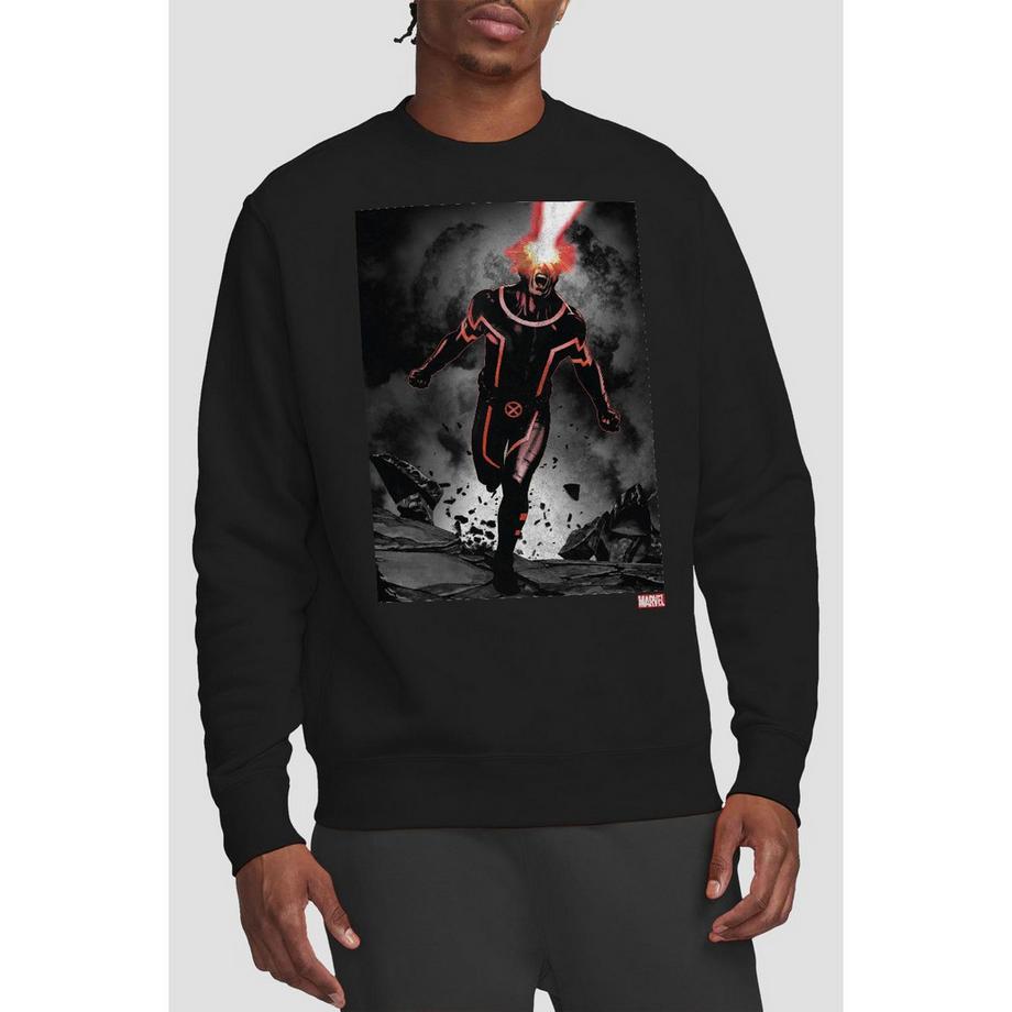 MARVEL X-Men Cyclops Felpa con Stampa Grafica  