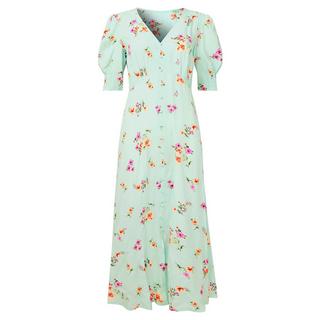 Joe Browns  Robe Midi Fleurs et Boutons 