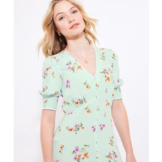 Joe Browns  Robe Midi Fleurs et Boutons 