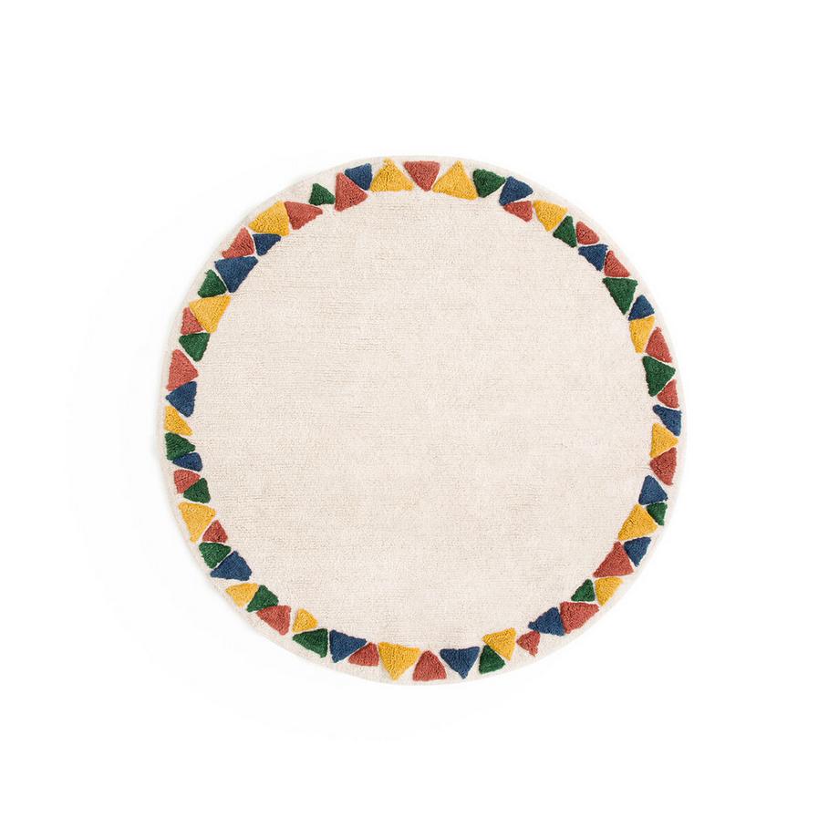 AM.PM Tapis enfant rond en coton bio  