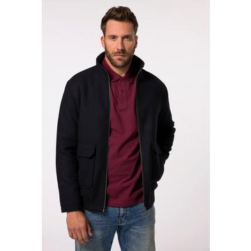 Blusotto in lana con colletto, fino alla tg. 7XL