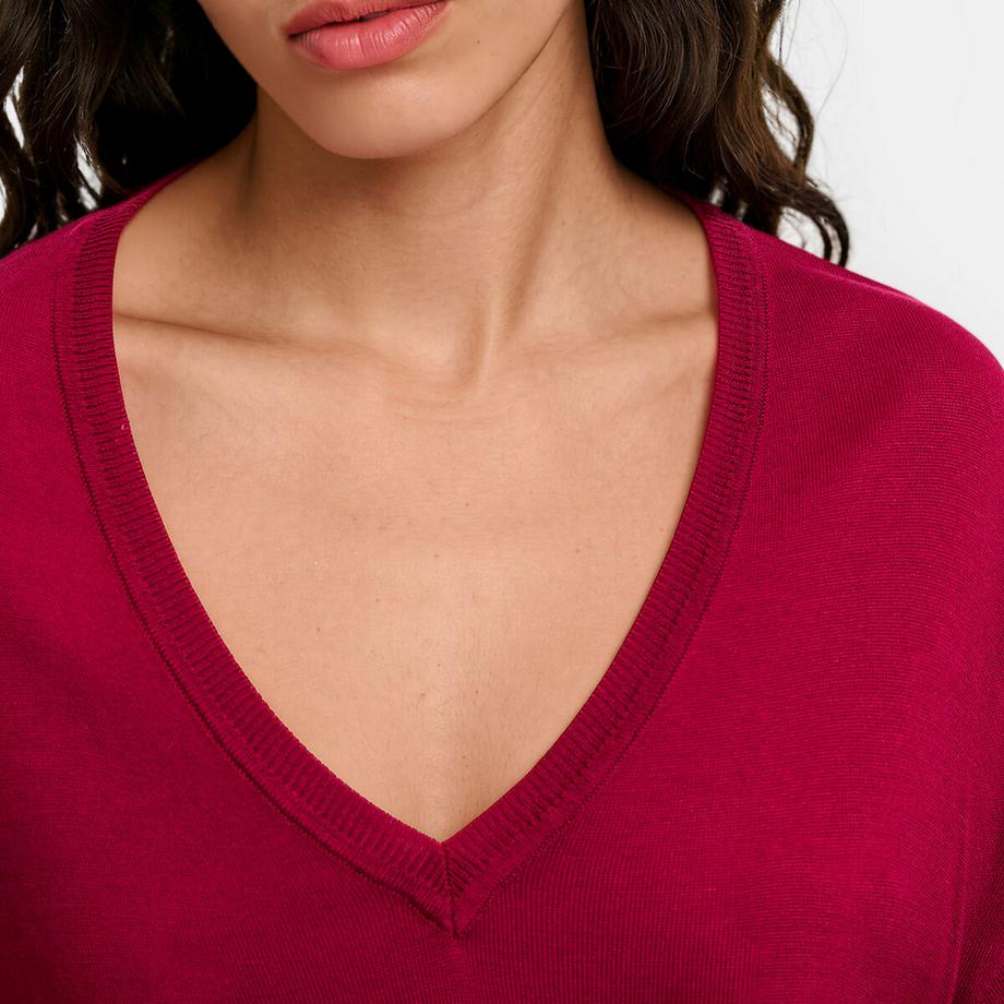 La Redoute Collections V-Ausschnitt Pullover  