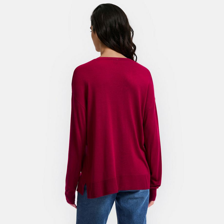 La Redoute Collections V-Ausschnitt Pullover  